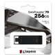Флеш-накопичувач Kingston USB 3.2 DT 70 256GB Type-C - зображення 3