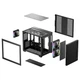 Корпус DeepCool CG330 Mesh 3F, Чорний - 759494 - зображення 9
