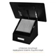 Вытяжка декоративная наклонная WEILOR AURA WDS 53 BLACK - изображение 7