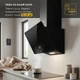 Вытяжка декоративная наклонная WEILOR AURA WDS 53 BLACK - изображение 15