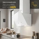Вытяжка декоративная наклонная WEILOR AURA WDS 53 WHITE - изображение 15