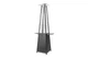 Газовый обогреватель Pyramid Black GRILLI 777415 13 кВт нержавеющая сталь 227х52х52 см черный - изображение 4
