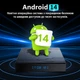 Смарт ТВ-приставка X96 NEX 4/32 ГБ (S905Y5, Android TV 14, 4K, Wi-Fi 6, голосовий пульт) - зображення 4