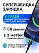 Кабель для швидкої зарядки ноутбуків планшетів смартфонів 60Вт Power Delivery шнур type c для Apple Samsung ipad провід для заряджання айфона Xiaomi шнур тайпсі 2м CC60-2M - зображення 5