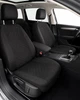 Чехлы на сиденья для Audi A3 (Ауди А3), универсальные, ткань + алькантара, комплект, черные - изображение 3
