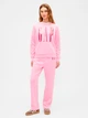 Свитшот на флисе женский GAP 470383707 S Розовый (1161518233) - изображение 3