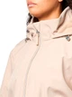 Куртка демисезонная с капюшоном женская Tommy Hilfiger 915747556 XL Бежевая (1161502213) - изображение 3