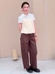 Поло женское Uniqlo 775035039 L Молочное (1161555808) - изображение 9