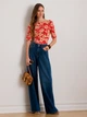 Футболка хлопковая женская Ralph Lauren 498978203 S Красная (1161640566) - изображение 3