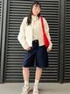 Ветровка женская Uniqlo 137122991 XL Молочная (1160335277) - изображение 9