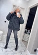 Женская зимняя куртка оверсайз со съемным капюшоном KM 30044 XL - 2XL Черный (К - 30044/2 C ) - зображення 2