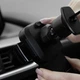 Автотримач для телефону Proove Carbon Clamp Air Outlet Car Mount Black (671190001) - зображення 4