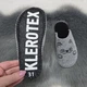 Тапочки детские Klerotex серые фетровые паркетные 32р (20,5 см) 7280 - изображение 5