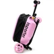 Самокат iSporter Travel 2в1 с чемоданом розовый (K3_Pink) - изображение 3