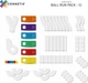 Klocki magnetyczne Connetix Tor kulkowy Rainbow 92 elementy CT-R-00092-BR (0850036293149) - obraz 2