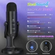 USB конденсаторный микрофон для стримов и подкастов с шумоподавлением — ZealSound - изображение 4