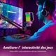 USB микрофон TONOR TC310+ RGB с пантографом (Pink) - изображение 8