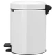 Бак для сміття з педаллю Brabantia NewIcon Pedal Bin 5 л білий 112065 (00800483) - зображення 2