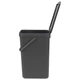 Ведро мусорное Brabantia Sort&Go 16 л серый 109966 (00800388) - изображение 4