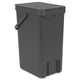Ведро мусорное Brabantia Sort&Go 16 л серый 109966 (00800388) - изображение 5