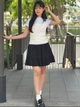 Юбка короткая летняя женская Uniqlo 188367697 M Черная (1161682579) - изображение 9