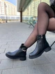 Черевики жіночі весняно-осінні Edan Instruments з натуральної шкіри 38 р. чорні 263 (6249) - зображення 6