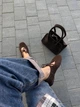 Балетки женские весенне-осенние KATI SHOES из натуральной замши 35 р. шоколадные 075 (6295) - изображение 5
