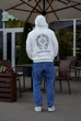 Чоловіче худі Chrome Hearts Білий Розмір XS (CHRH023) - зображення 15