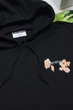 Худи OFF White демисезонное с капюшоном черное S (OFH008) - изображение 6