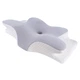 Ортопедична подушка «Метелик» Memory Foam 50×30 см, анатомічна подушка під шию з ефектом пам'яті - изображение 7