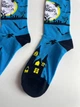 Яскраві високі шкарпетки з принтом Хелловін Honey Fashion Accessories 37-43р синій (1-80/4) - изображение 5