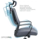 Офисное кресло OfficePro Harmony OC310-B-G-G Black/Gray [175037] - изображение 11