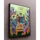 Икона Гостеприимство Авраама (Ветхозаветная Троица) 14×19 см - изображение 4