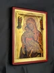 Писаная Киккская икона Божией Матери (Милостивая) 19×25 см - изображение 3