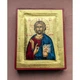 Писаная греческая икона Иисуса Христа Вседержителя 13×16 см - изображение 5