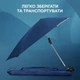Портативна парасолька-кліпка Sport-Brella Versa-Brella UPF 50+ з універсальним затискачем та поворотом на 360 градусів, темно-синя (1203) - зображення 6