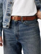 Ремінь чоловічий з натуральної шкіри Levi's 847482564 40 (121.5 см) Коричневий (1161653411) - зображення 2