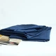 Простынь Moon&Star Royal Blue Satin Stripe 150х220 см (MS-860000969) - изображение 2