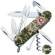 Складной нож Victorinox CLIMBER ARMY Пиксель с крас. лого 1.3703.3.W3941p - изображение 2