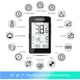 Велокомпьютер CYCPLUS GPS, IP67, 2,8 дюйма - изображение 5