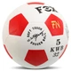 Мяч футбольный Fox Football Soft Touch 7628 размер 5 White-Red - зображення 2