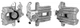Гальмівний супорт STARLINE PB BT28 Skoda Fabia, Rapid, Roomster; Seat Ibiza, Toledo, Leon, Cordoba; Audi A1, A3, TT; Volkswagen Polo, Golf 6R0615423, 1J0615423G, 8N0615423D - изображение 4