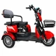 Электрический Трицикл Corso Ostin (1000W, 72V, 23Ah) + 1 Ящик Аккумулятор, Гидравлические тормоза Электробайк Скутер Красный - изображение 1