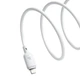 Кабель Baseus Silky Series USB-C to Lightning 20W 2 m White (P10377700213-01) - изображение 4