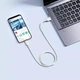 Кабель Baseus Silky Series Fast Charging Lightning 2.4A (1m) White (P10377702213-00) - зображення 5