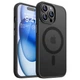 Чохол для iPhone 14 Pro Max WAVE Matte Insane Case with Magnetic Ring Black - зображення 1
