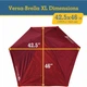Універсальна парасолька Sport-Brella Versa-Brella XL UPF 50+ з двома 4-позиційними шарнірами та обертанням на 360°, червона ( 3381 ) - зображення 5