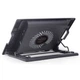 Підставка до ноутбука Gembird до 17", 1x150 mm fan, black (NBS-1F17T-01) - зображення 4