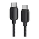 Дата кабель USB-C to USB-C 3.0m 100W black Essager (EXCTT1-WLC01-P) - зображення 1
