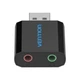 Звуковая плата Vention Audio USB 2х3,5mm jack Metal (VAB-S17-B) - изображение 4